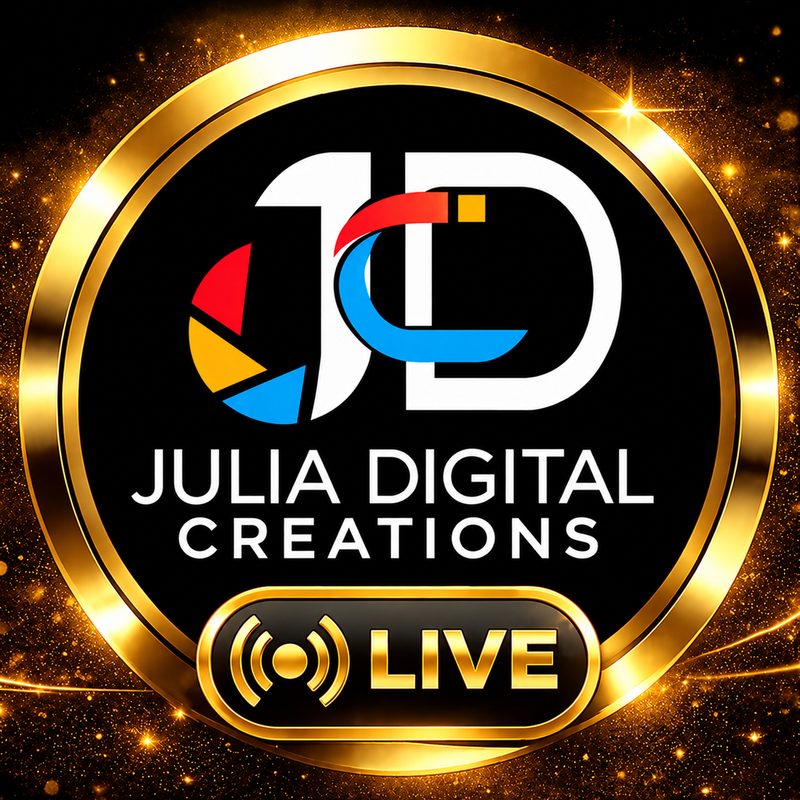 JDC Live: Julia Digital Creations livestreaming