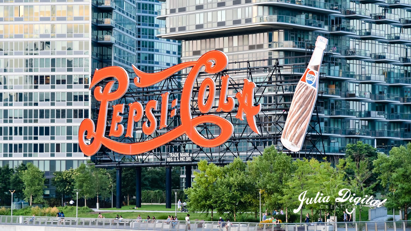 The Pepsi-Cola sign in Long Island City